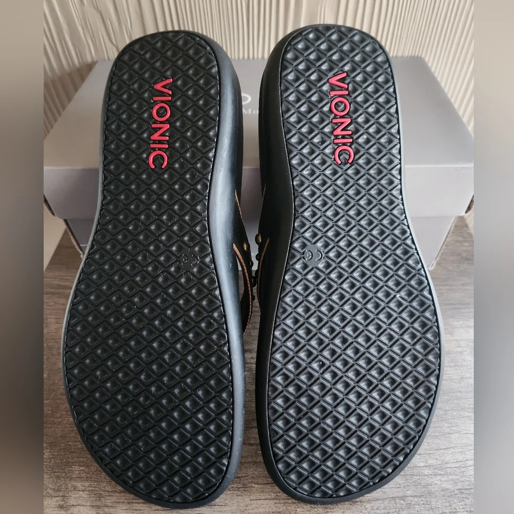 Vionic Vanessa Thong Sandals 9M - Picture 4 of 11